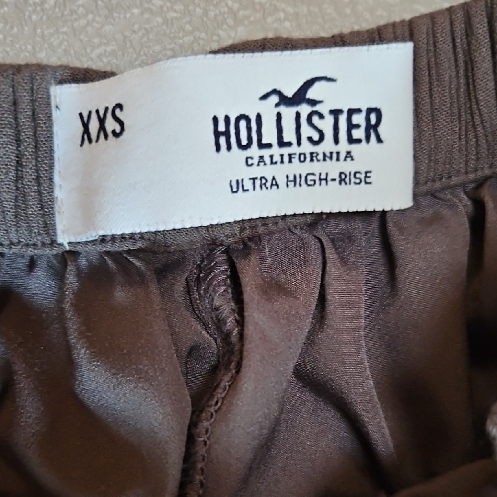 Hollister Gray Adjustable Rise Maxi Skirt XXS - Picture 3 of 3